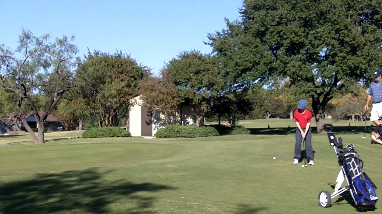 Trent on 9th Green @ Brookhaven Country Club
