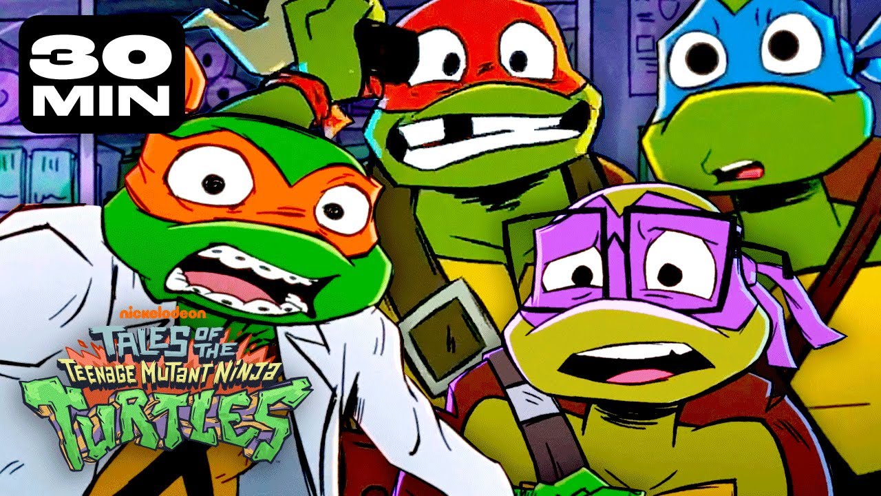 Ninja Turtles WEIRDEST Moments for 30 Minutes Straight! 🤨 | Tales of the TMNT