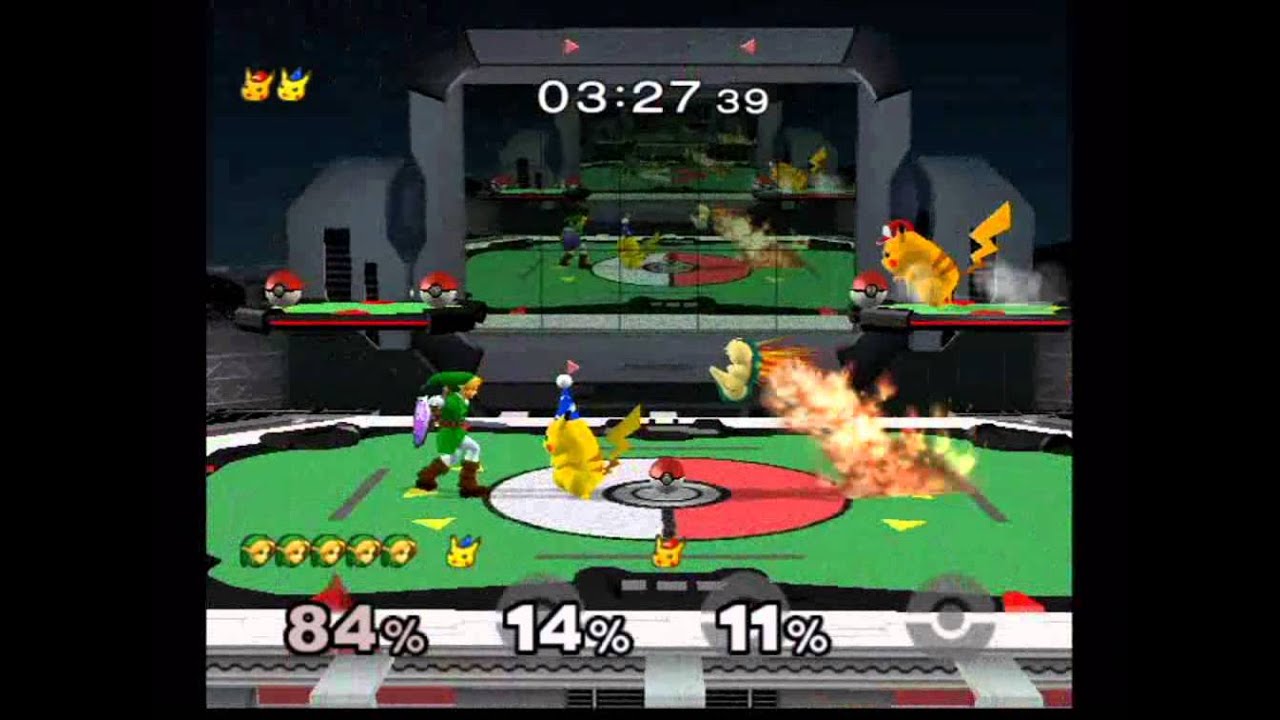 Super Smash Bros Melee (Gamecube) Adventure as Link