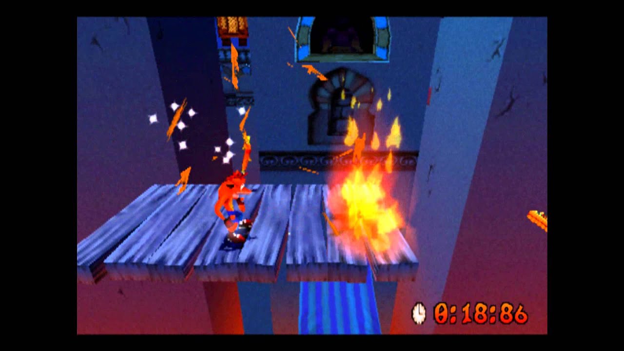 Flaming Passion - Platinum Relic - Crash Bandicoot 3 Warped - 105% Playthrough (Part #56)