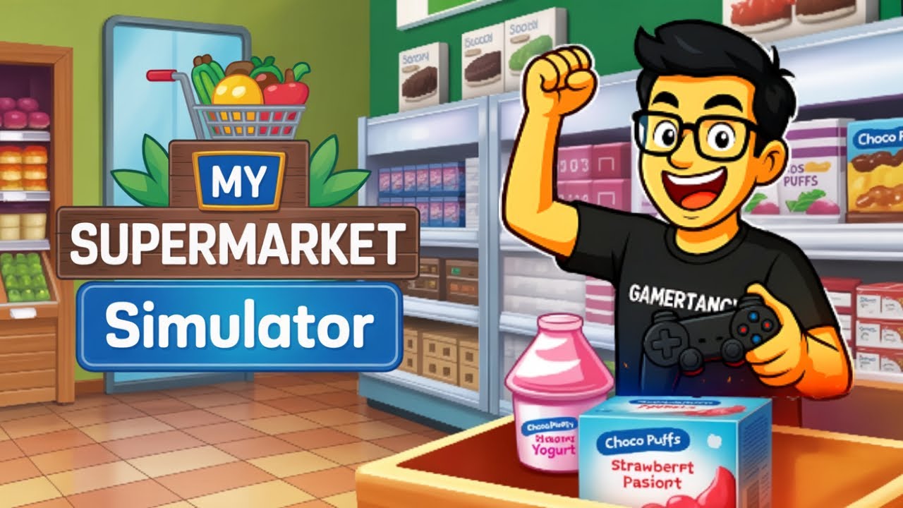 Running a Busy Grocery Store 🛒📊 Gamertancy Plays My Supermarket Simulator 3D