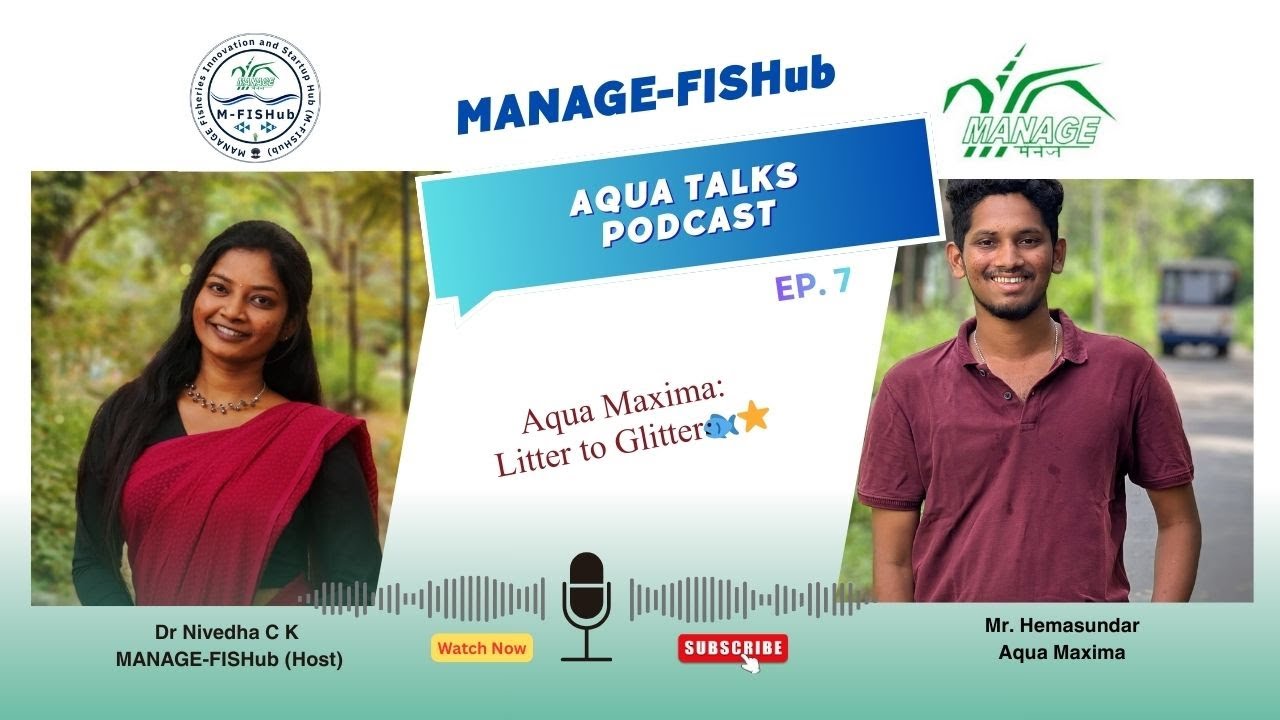 Title : Aqua maxima: Litter to glitter ✨🐟 Episode 7 | Aquatalks | MANAGE-FISHub