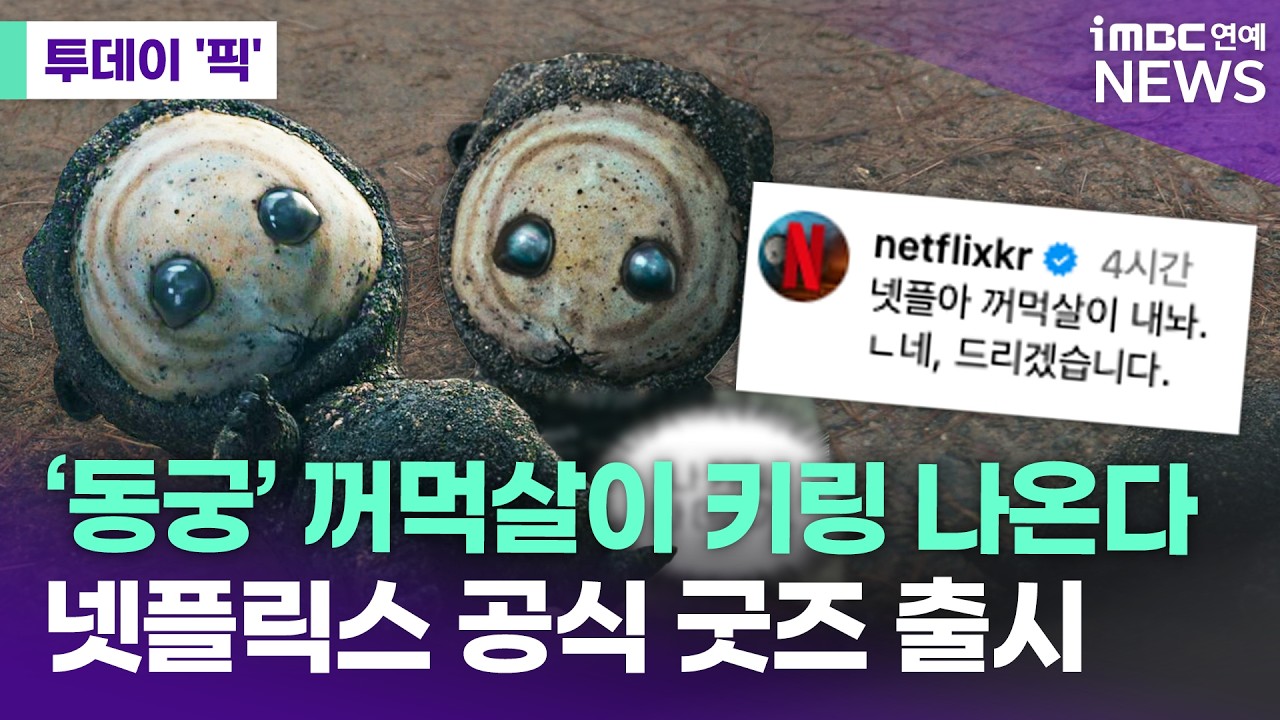 '조선 그루트' 신드롬에 '동궁' 꺼먹살이, 넷플릭스 공식 굿즈 출시 확정 [투데이 '픽'/iMBC연예뉴스]