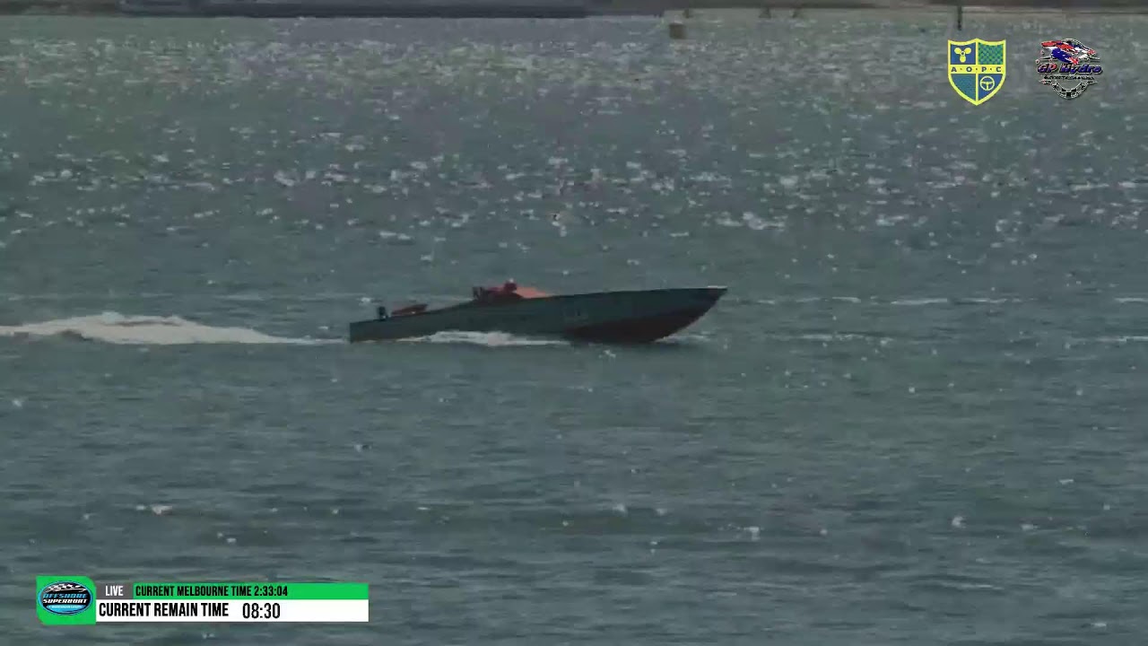 Geelong Offshore Super boats Sports 85MPH & Supercat Outboard Race 1