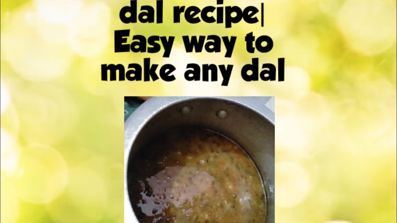 How to make Dal in easy way | Langar style dal
