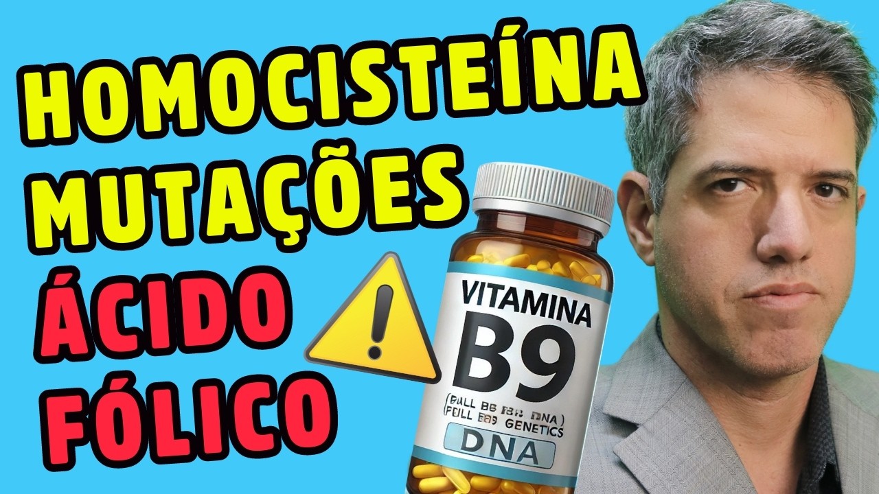 VITAMINA B9 - NÃO CORRA RISCOS E SUPLEMENTE CORRETAMENTE - Dr Alain Dutra