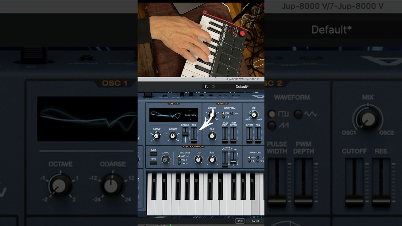 Культовые рейв-синтезаторы 90-х возвращаются с Arturia Jup-8000
