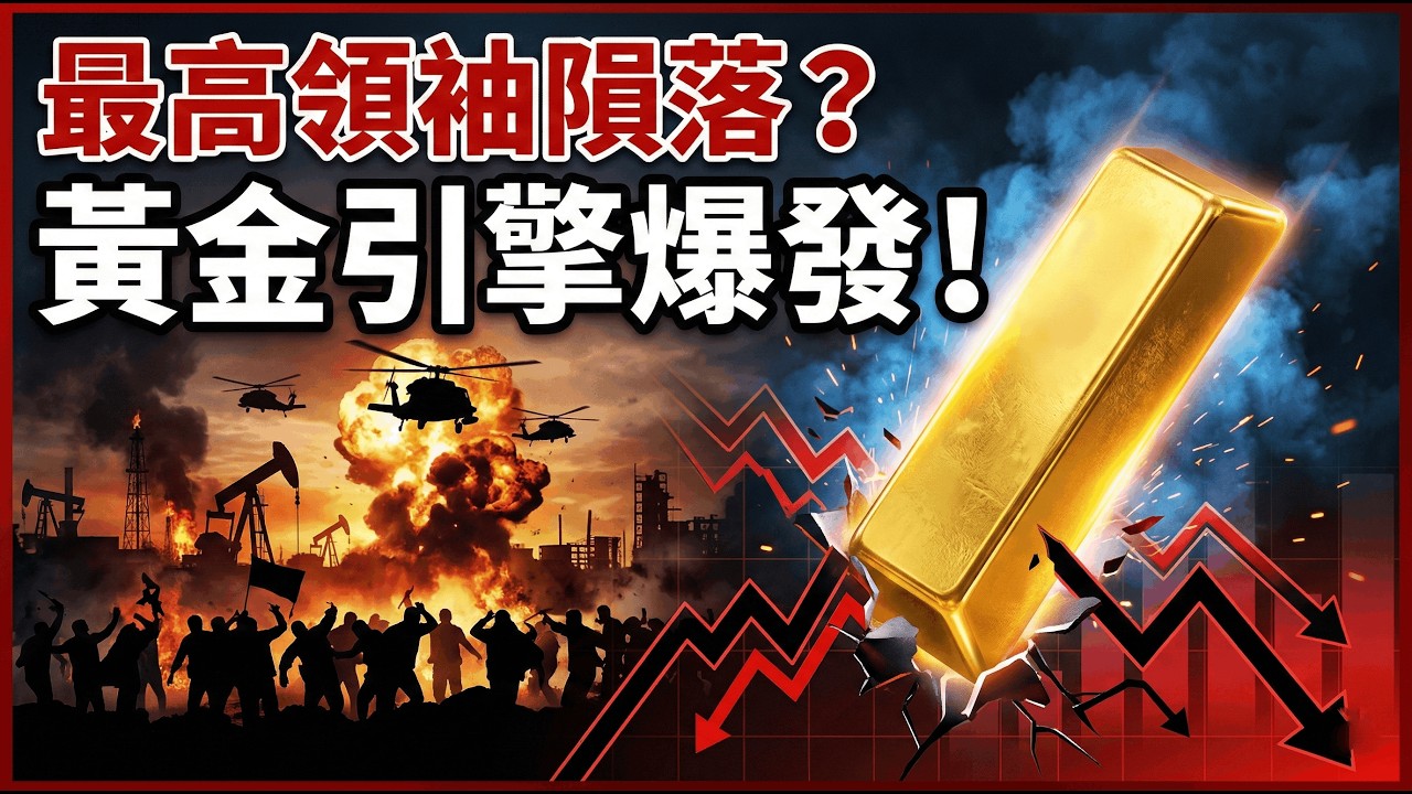 最高領袖隕落？揭開地緣衝突下的黃金引擎！ #黃金暴漲 #地緣政治 #戰爭 #地下室居民 #財富轉移