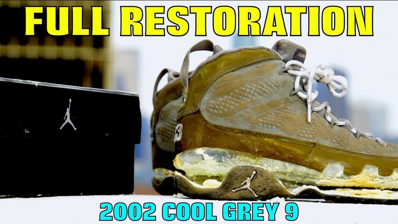 OG JORDAN 9 FULL RESTORATION!! (DUMPSTER KICKS)