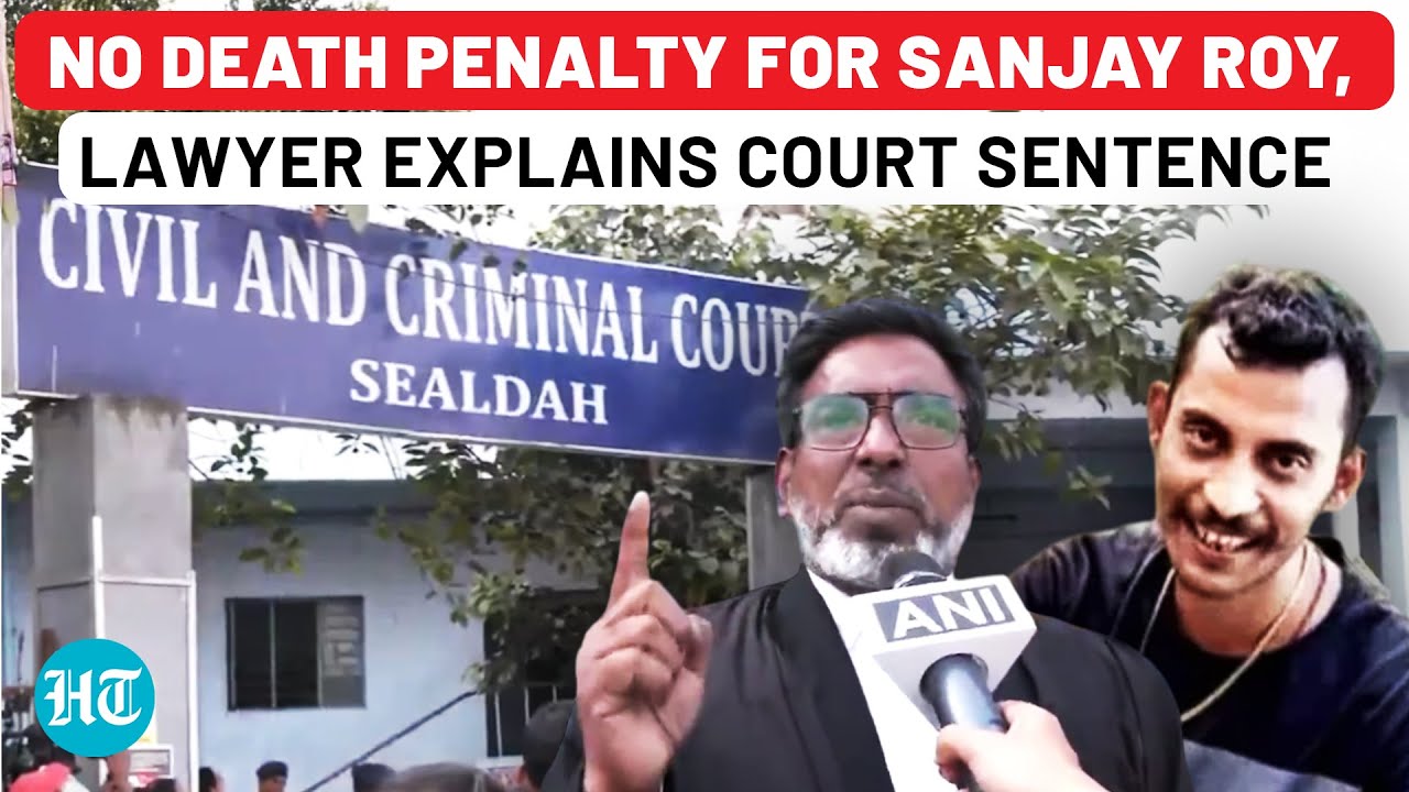 RG Kar Case: Sanjay Roy Gets Life Sentence, Lawyer Reveals Why No Death Penalty; Kolkata Doctor News