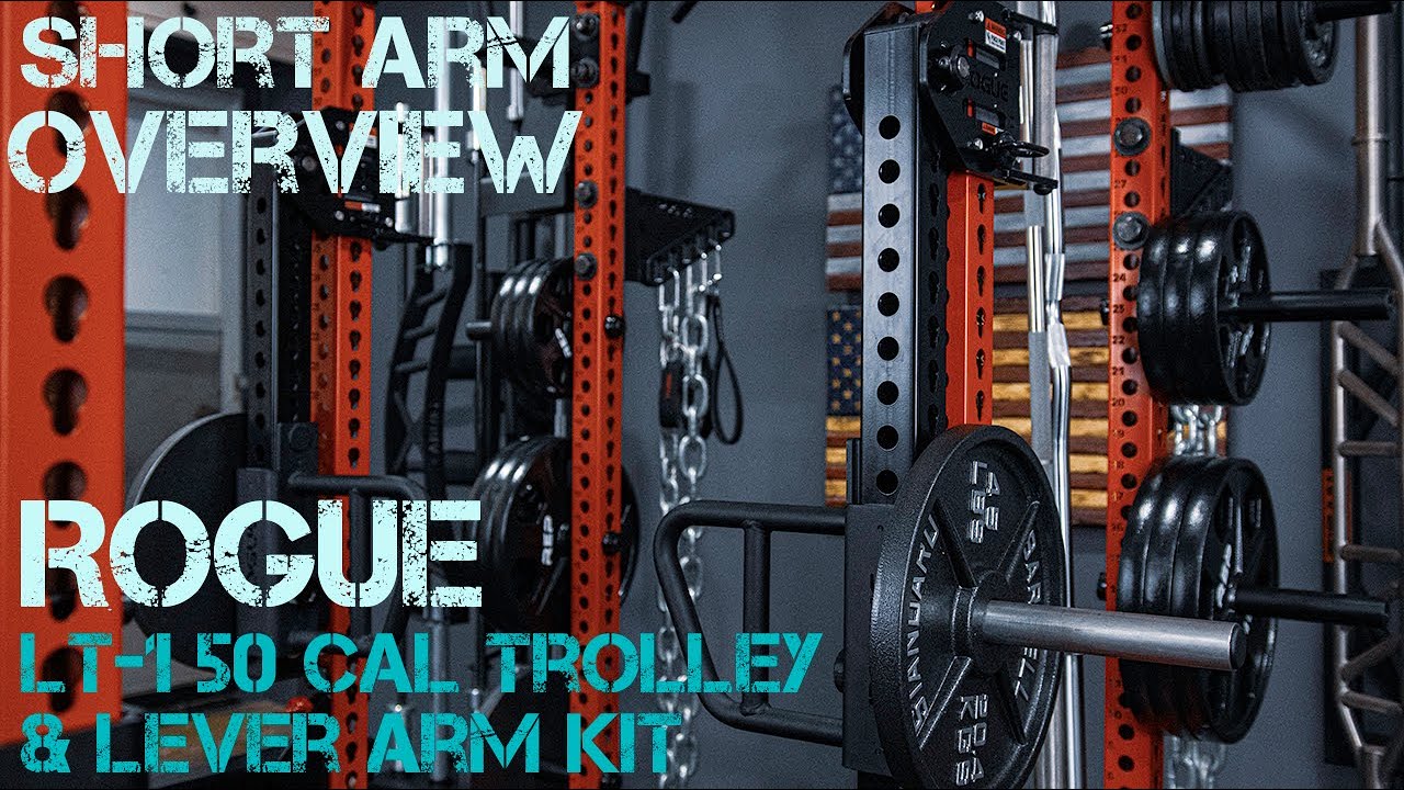 Rogue Fitness Monster LT-1 50 Cal Trolley & Lever Arm Kit Short Arm Overview