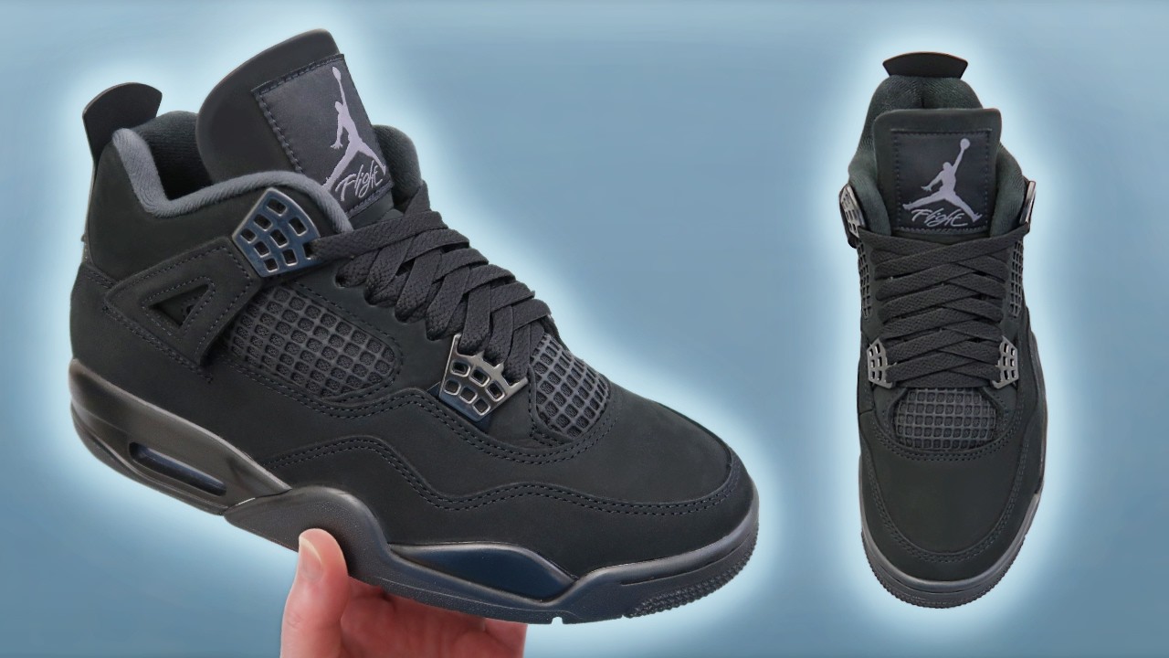 Как зашнуровать Jordan 4 | Air Jordan 4 Diamond с зашнуровкой Black Cats