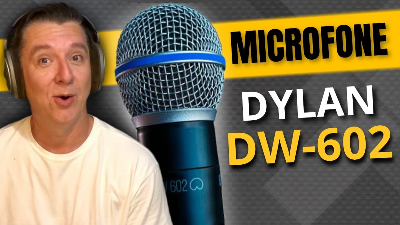 Microfone DYLAN DW 602: Teste de som e opinião
