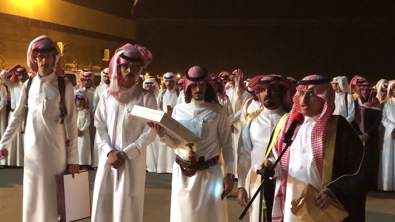 إقبال أخويا الاخ سعيد حسين بن حنيف ال معمر في زواجه