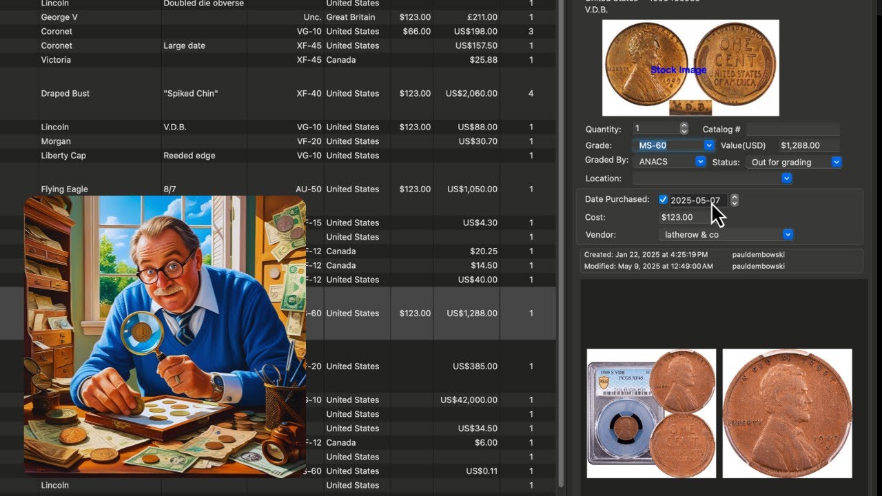 Apple Mac Coin Collecting Software - CoinManage Updated!