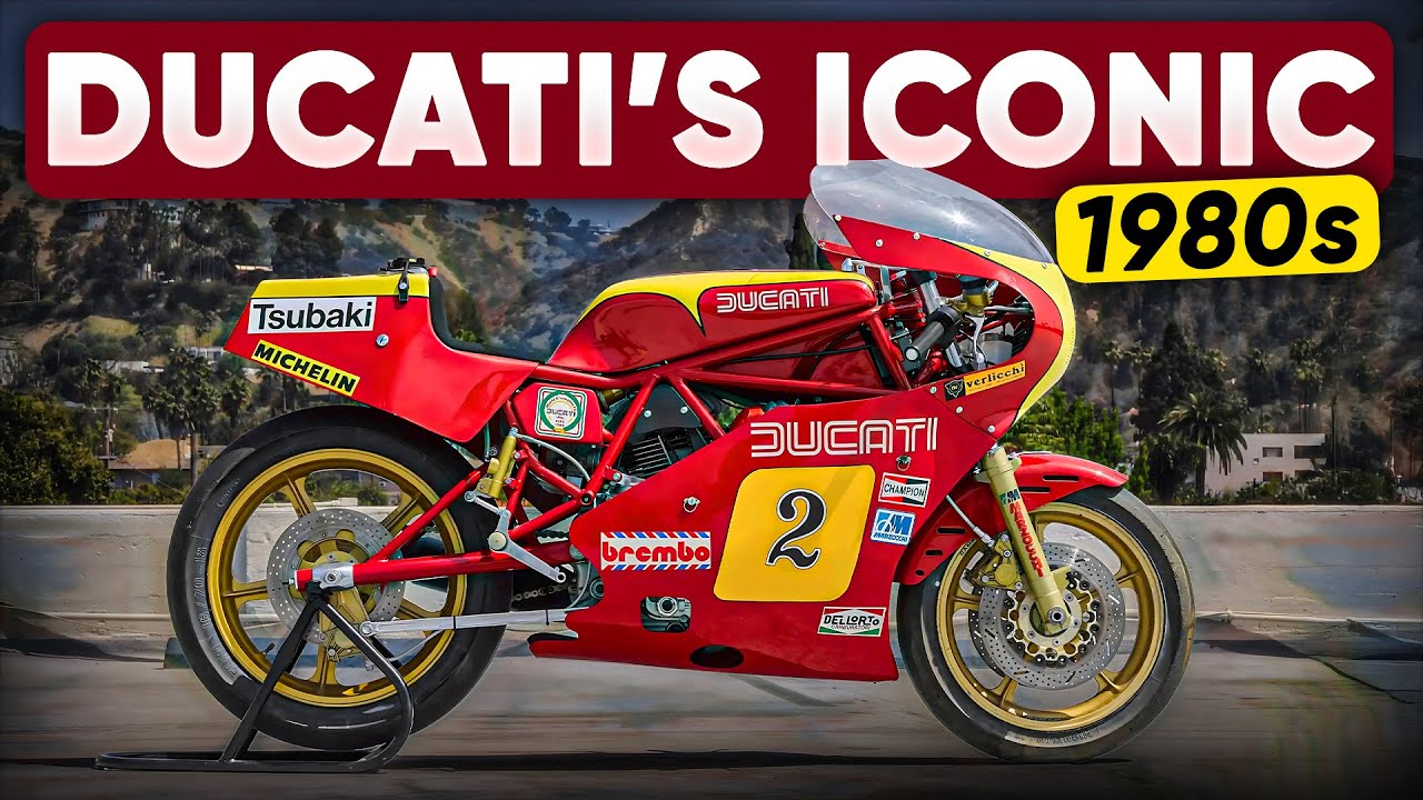 10 Ducati Bikes That Dominated Sales in the 1980s