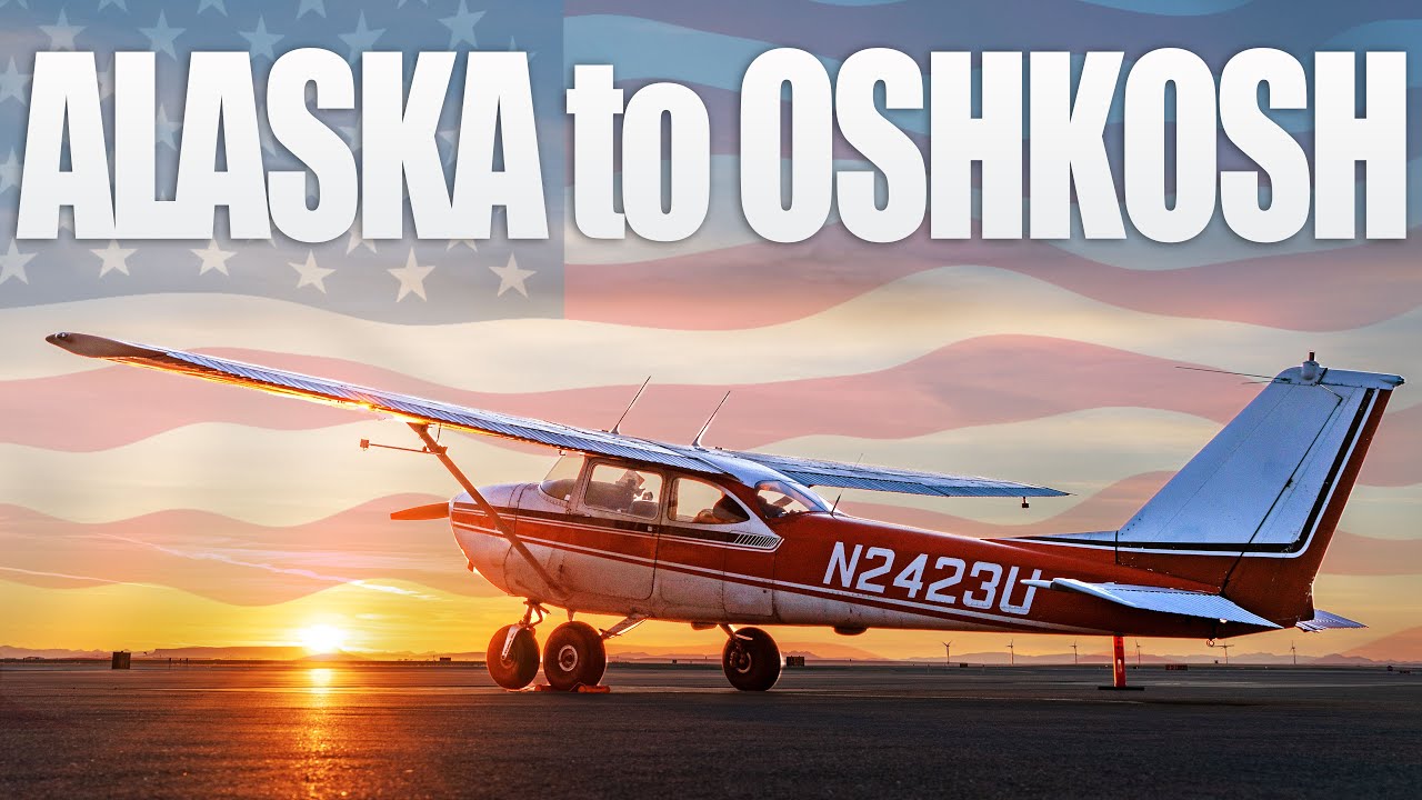 Flying ALASKA to OSH | Day 4 | BACK in the USA