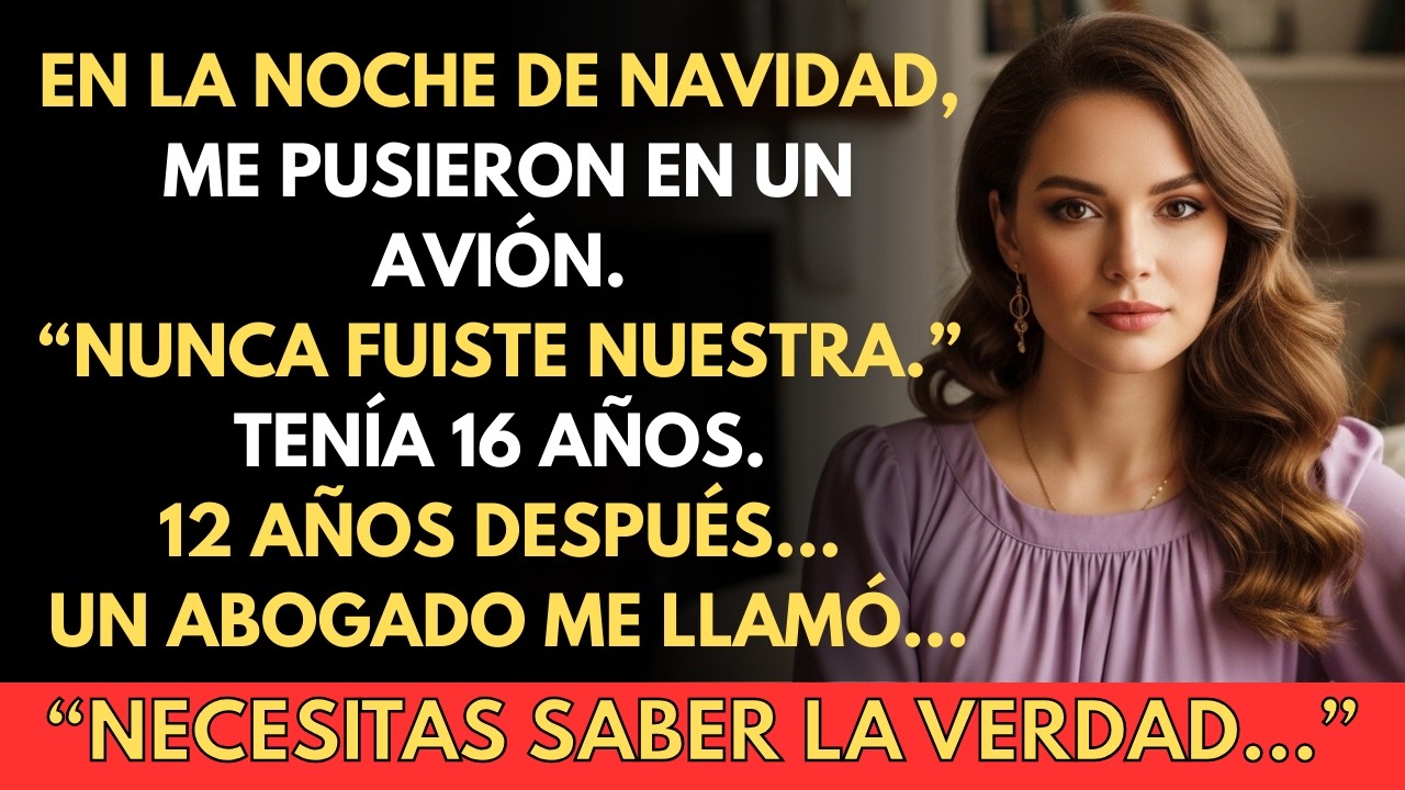 Me echaron a los 16 diciendo “nunca fuiste nuestra” ! 12 años después…