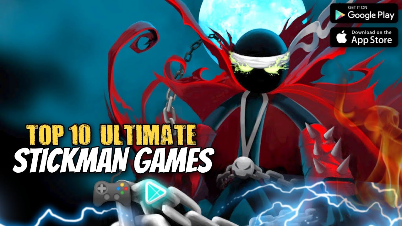 Top 10 Ultimate Stickman Games For Android 2022 | Best Stickman Games | Online/Offline