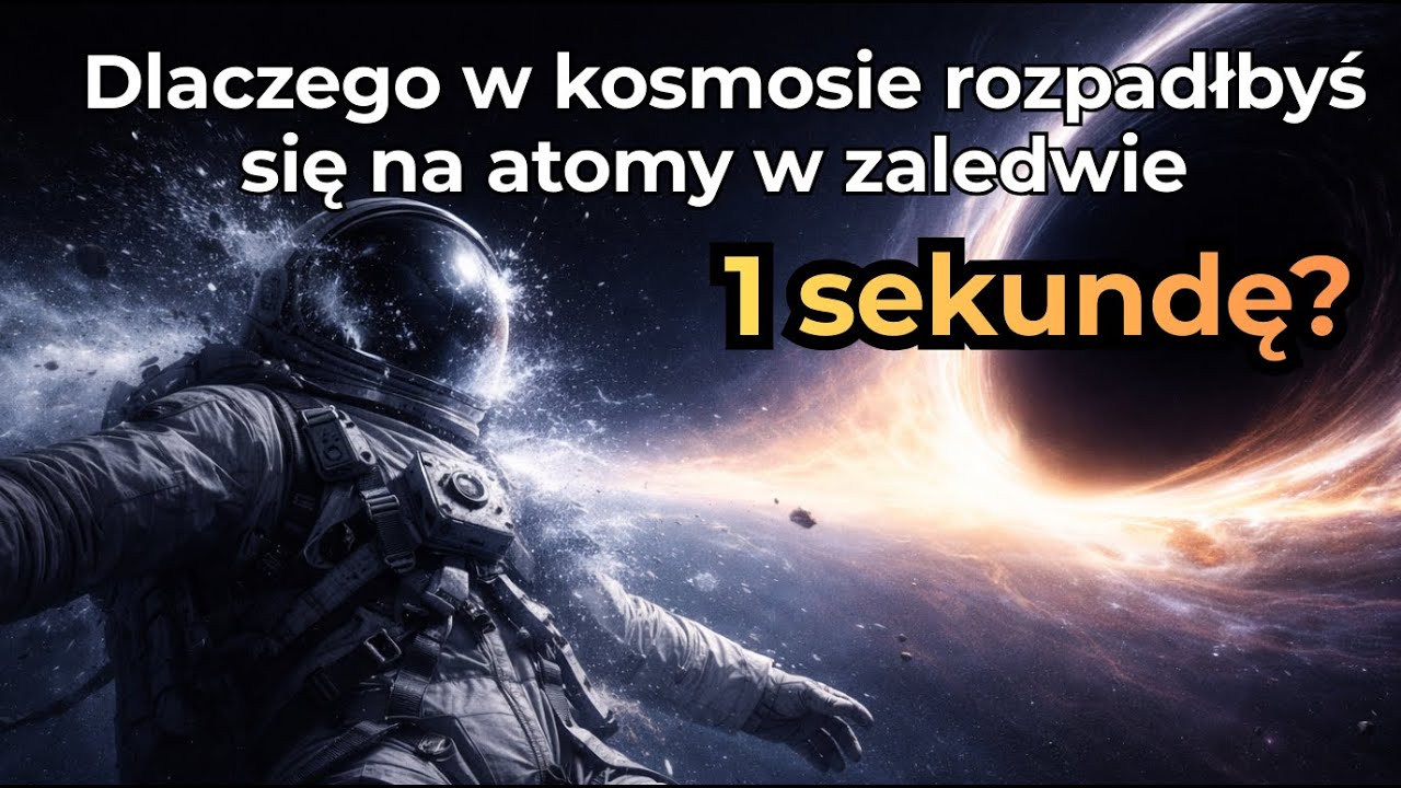Dlaczego w kosmosie rzekomo rozpadłbyś się na atomy w zaledwie 1 sekundę? To nie jest próżnia!