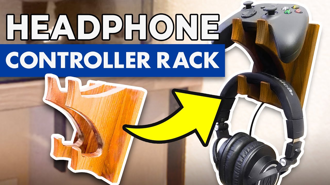 Classy Headphone Controller Rack