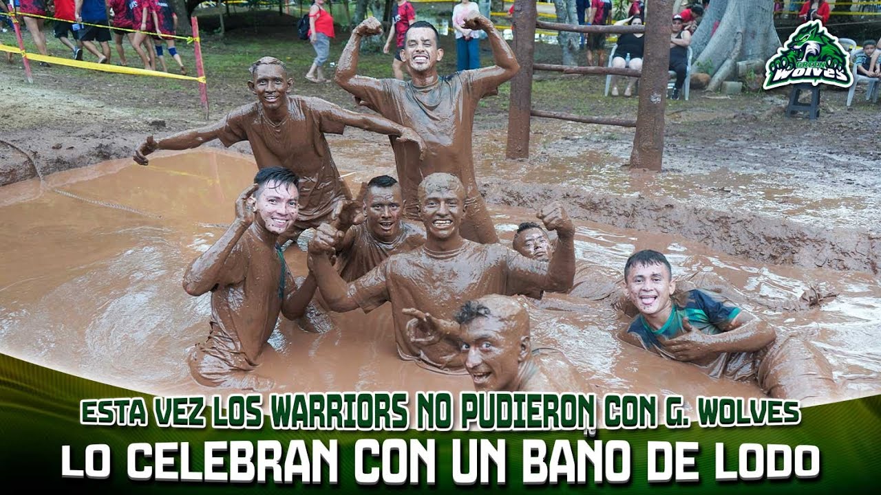 Green Wolves celebran este punto como una victoria. Esta vez los warriors no pudieron con ellos.