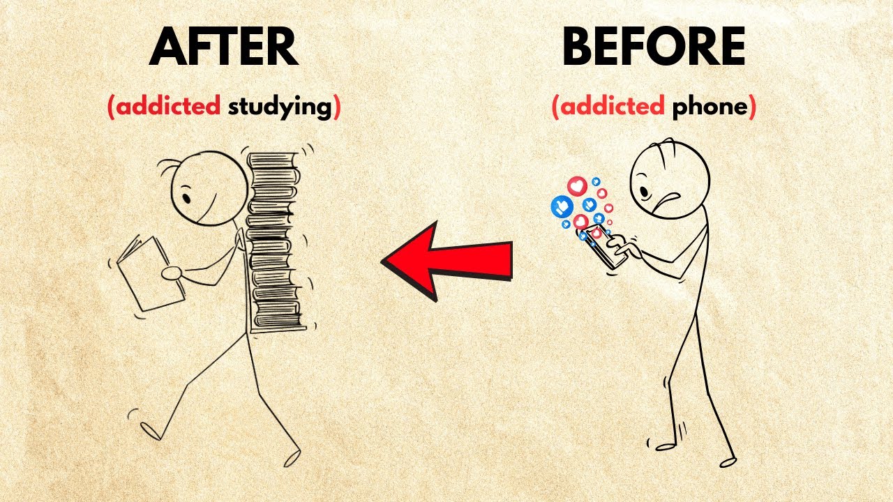 How To TRICK Your Brain To Be ADDICTED to Studying | Gyaani Stick HINDI