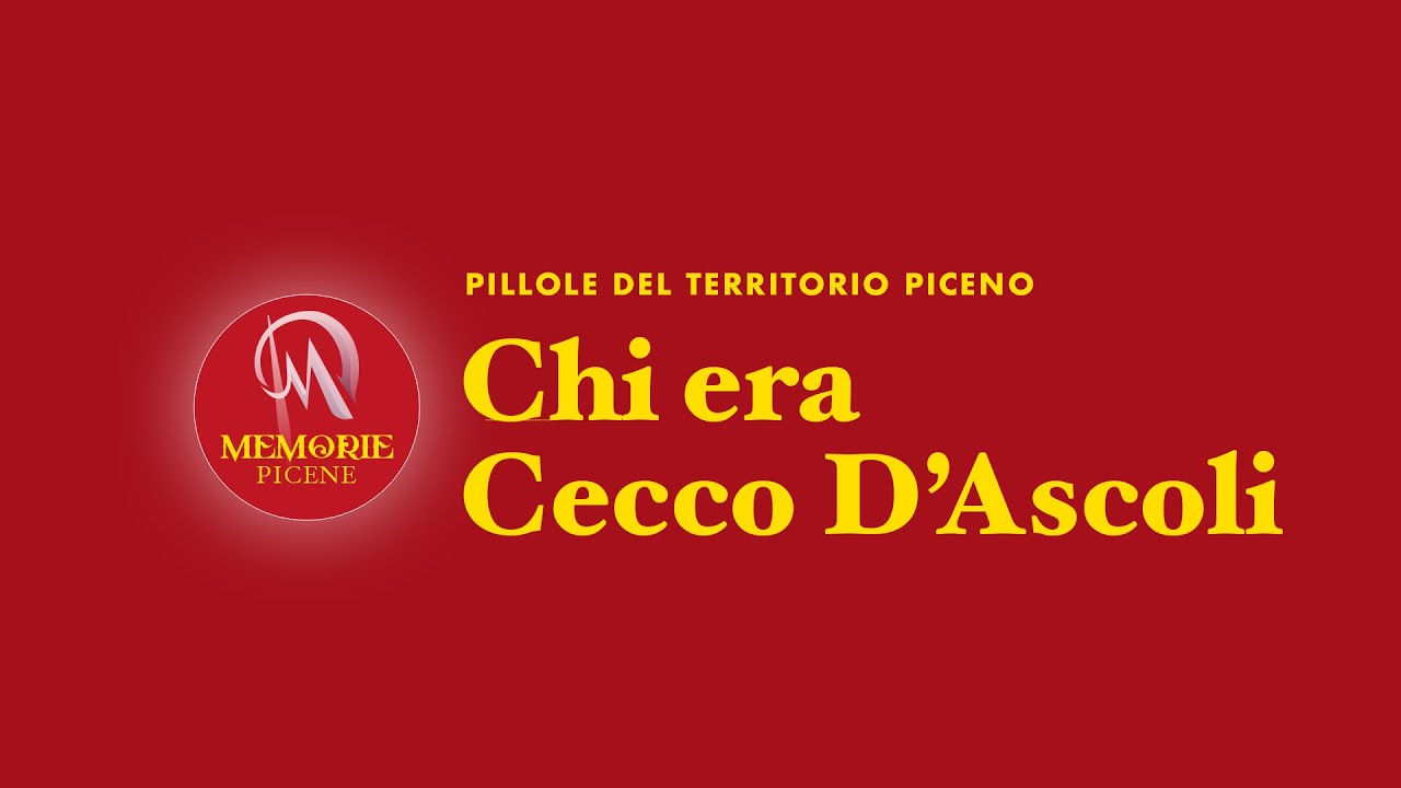 Chi era Cecco D'Ascoli?