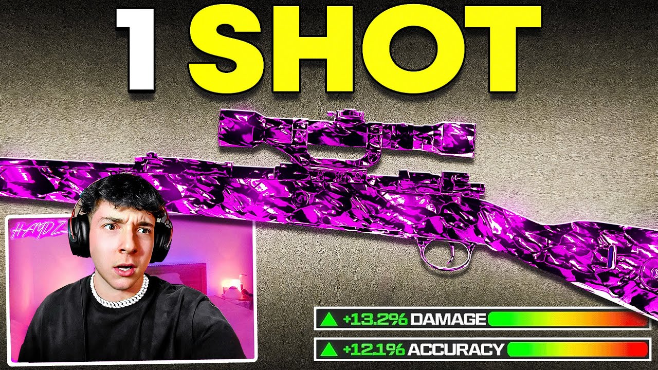 new *ONE SHOT* KAR98 LOADOUT is TAKING OVER in WARZONE! 😍 (Best KAR98k Class Setup) - BO6