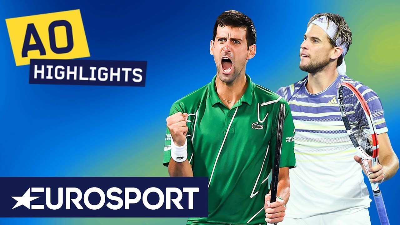 Novak Djokovic vs Dominic Thiem Extended Highlights | Australian Open 2020 Final | Eurosport