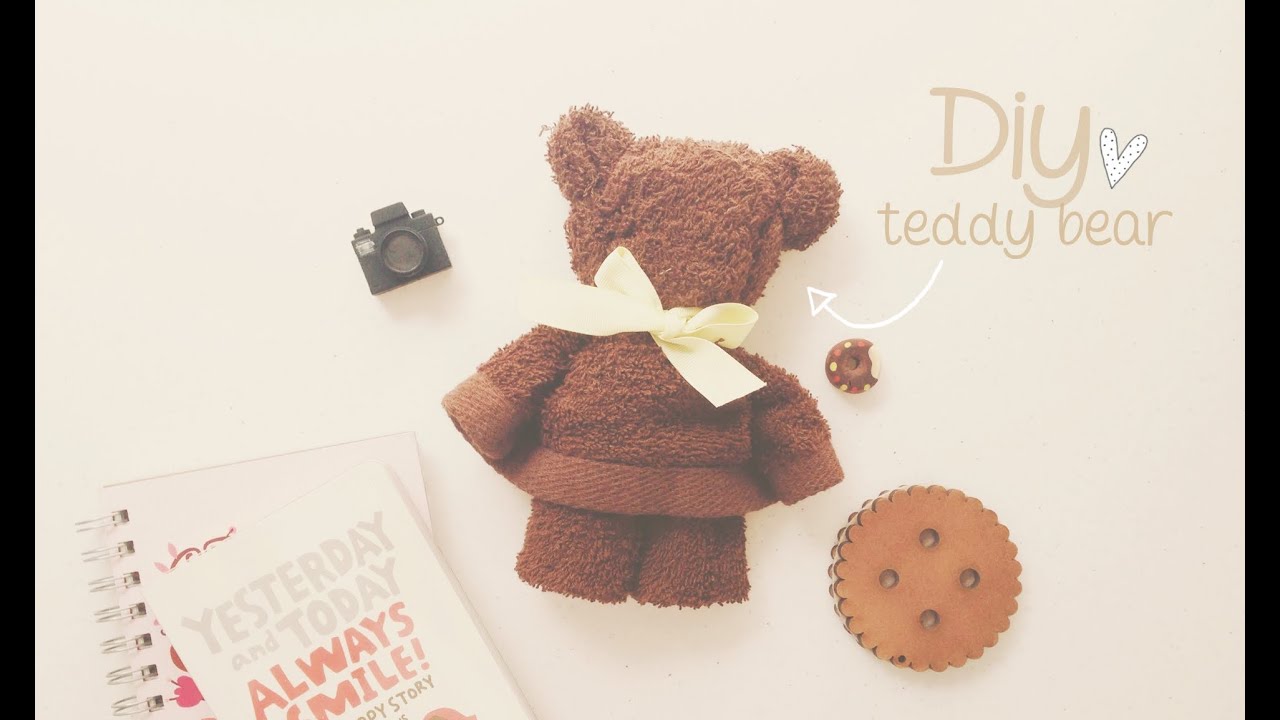 DIY: OSITO CON TOALLA (TEDDY BEAR) ♥