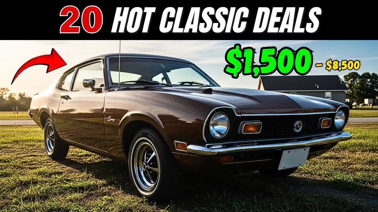 20 Hard to Find Vintage Cars for $1,500–$8,500!