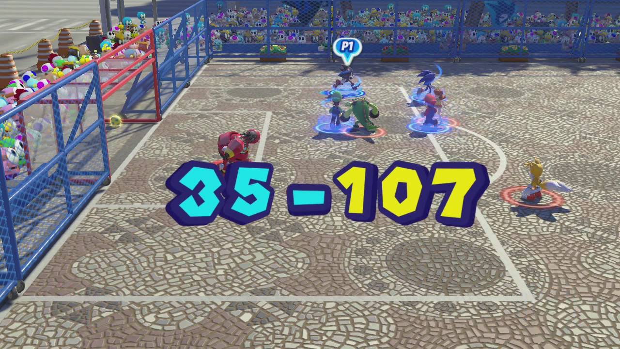 Mario & Sonic at the Rio 2016 Olympic Games - Dual Football Gameplay (Wii U)