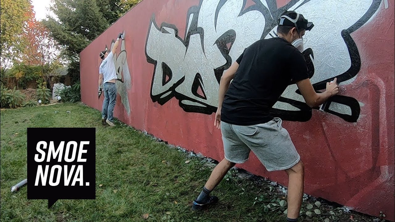 1 vs. 1 Graffiti SPEED Challenge | DOKE vs. SMOE