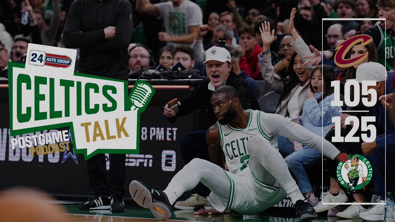 POSTGAME POD: Has the energy SHIFTED on the Celtics' season after dominant win over the Cavs? ⚡
