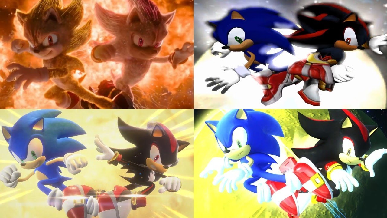 Sonic & Shadow The Hedgehog Tribute