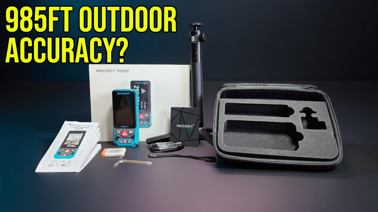 Best Outdoor Laser Distance Meter? MILESEEY P9 Review & Test