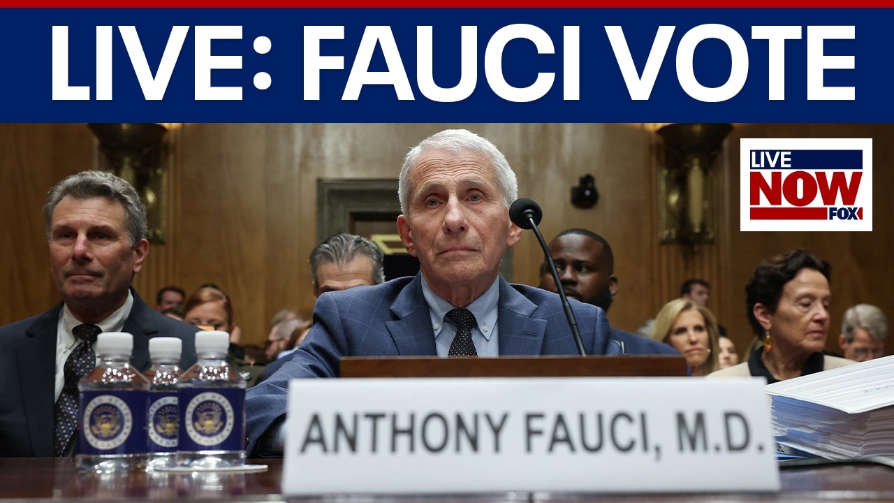 LIVE: Fauci faces senate contempt of congress vote