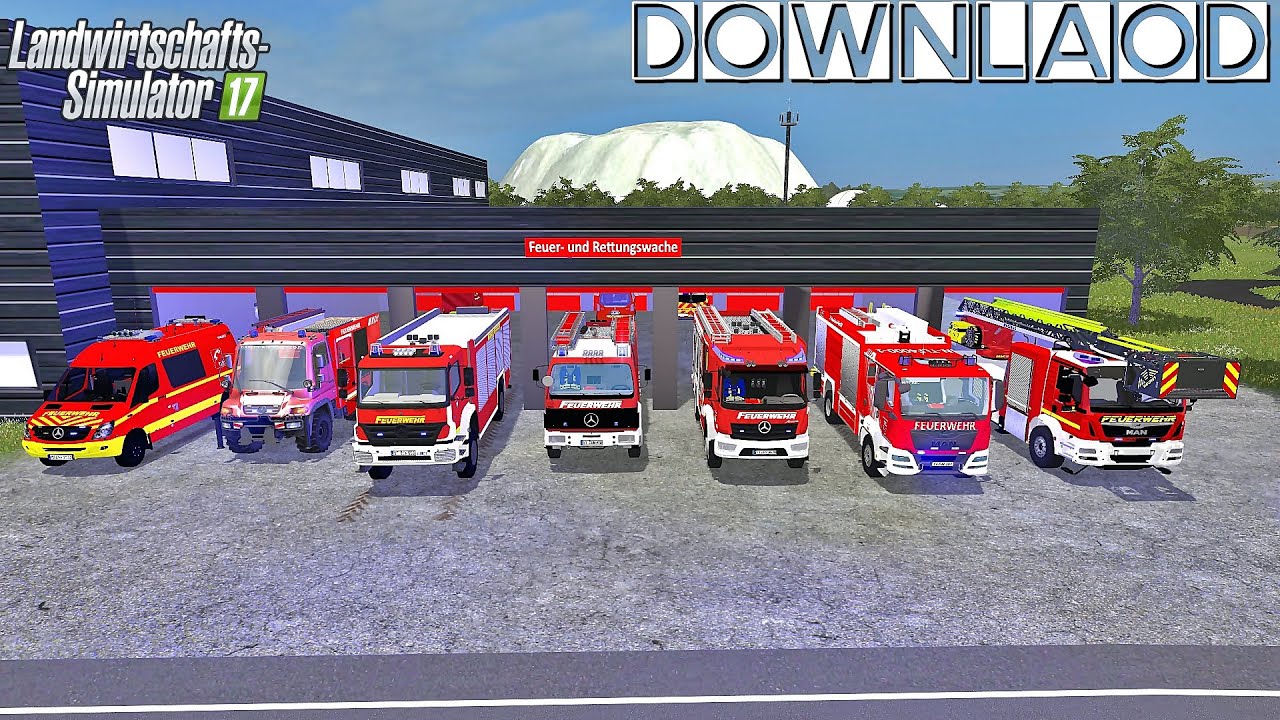 LS17 - FEUERWEHR Mods zum DOWNLOAD 🚒