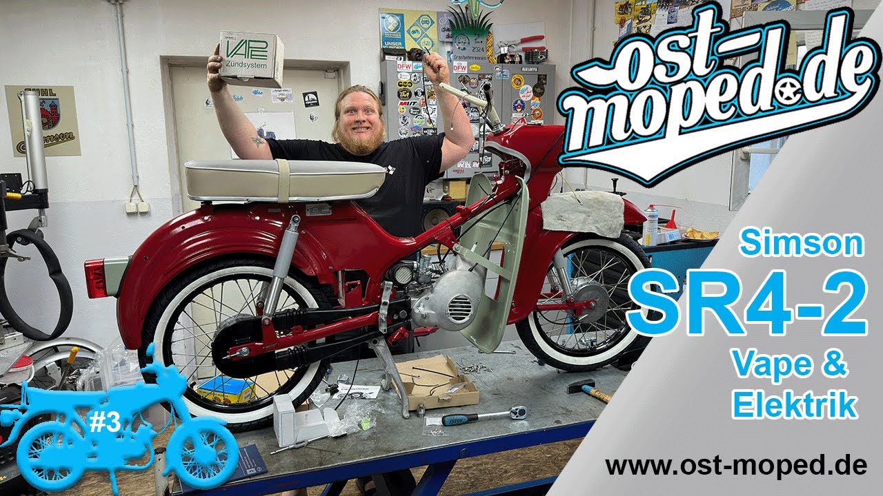 Simson Star SR4-2 | Folge 3 | Vape und Elektrik💡 | ost-moped.de
