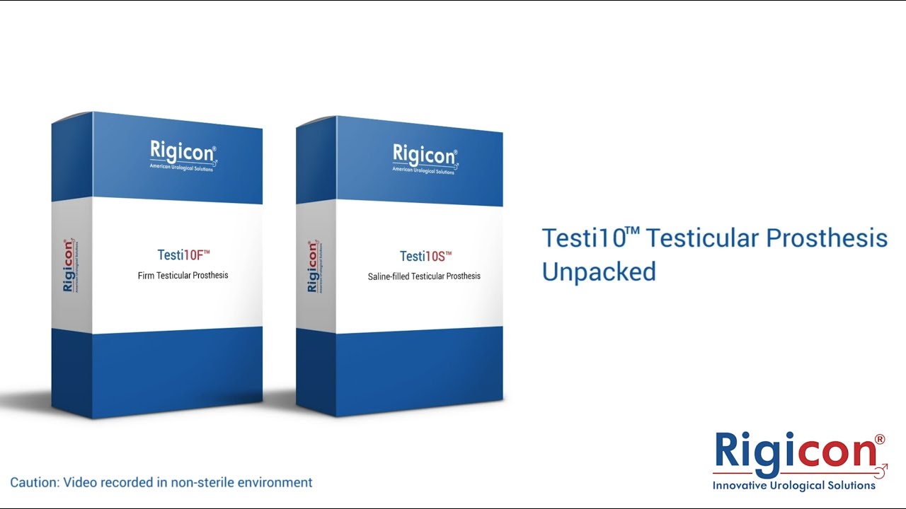 Rigicon Testi10™ Testicular Prosthesis Unpacking Video