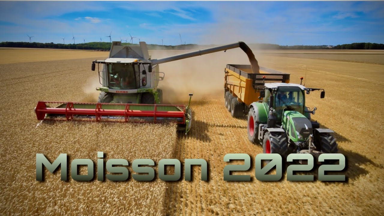 CLAAS LEXION 750🔥 à la MOISSON de BLE 2022 🌾 (Picardie🇨🇵)