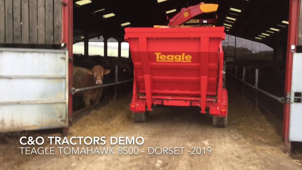 C&O Tractors demo of Teagle Tomahawk 8500