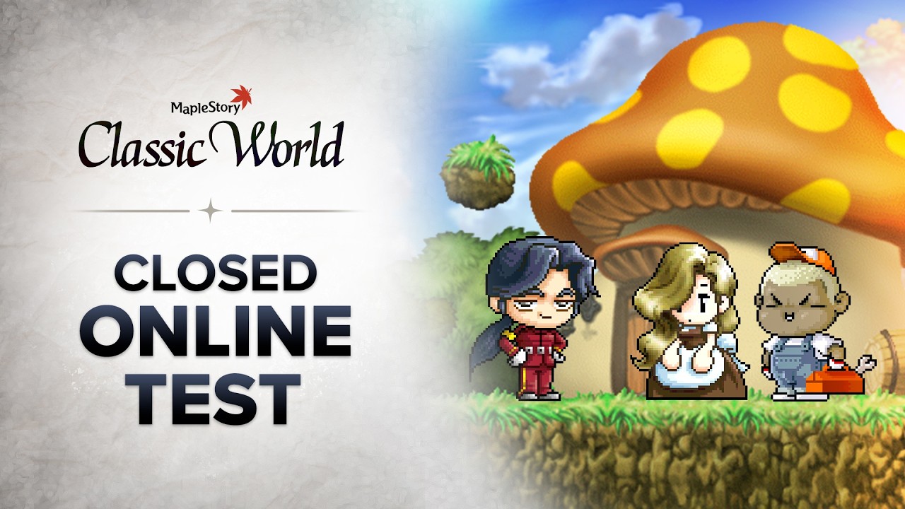 Закрытое онлайн-тестирование | Классический мир MapleStory