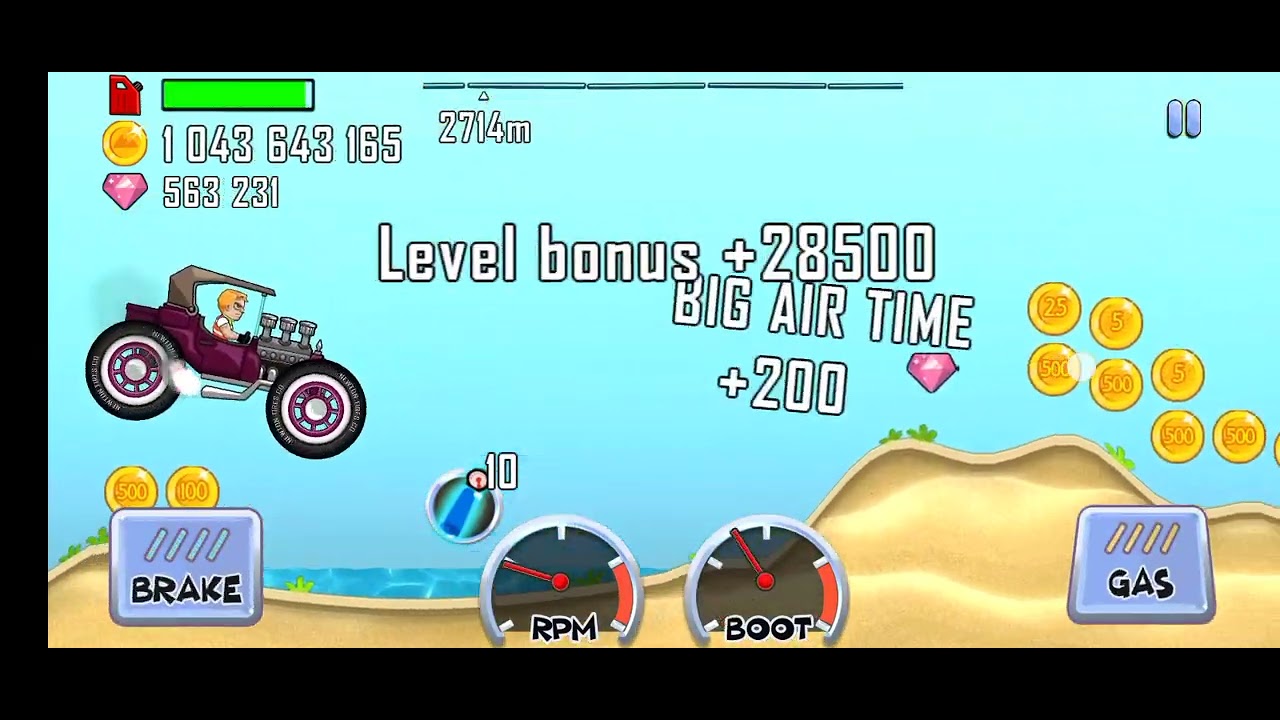Cool Uphill Adventure Hot Rod and Beach 5694 m ( Current World Record )