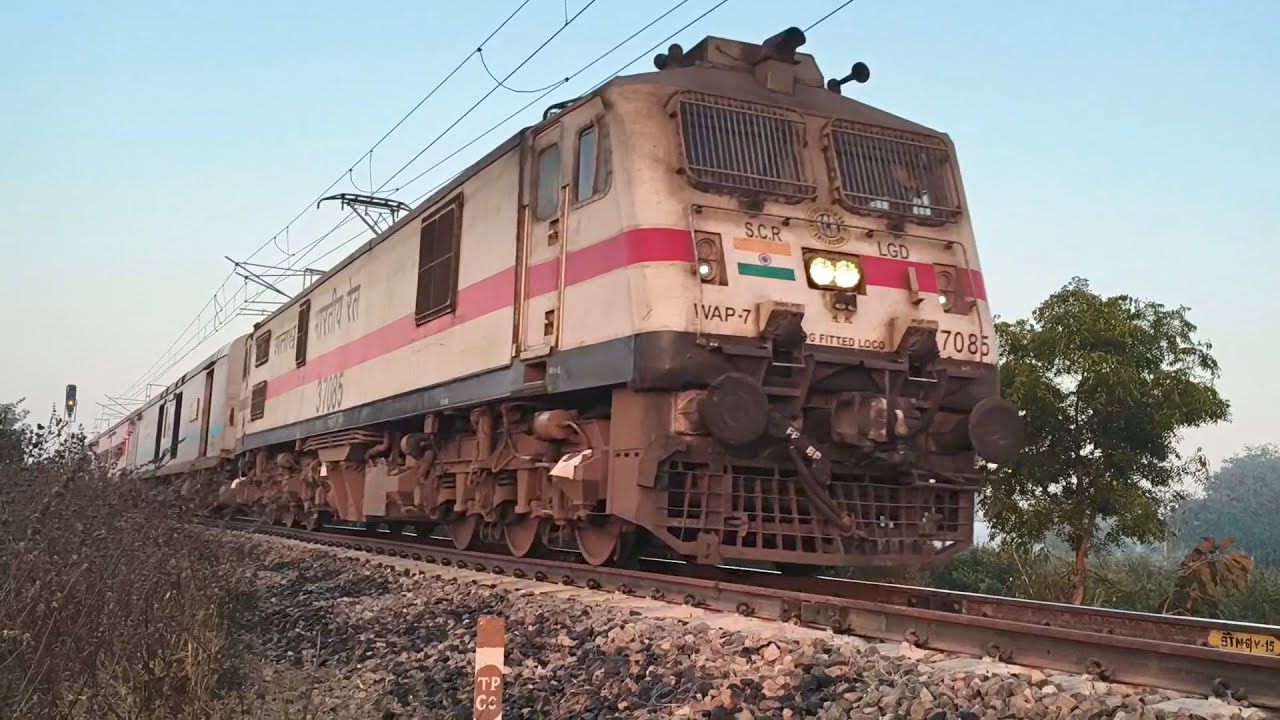 Four Express Trains & Three Freight Trains Compilation 🔥 | INDIAN RAILWAYS 