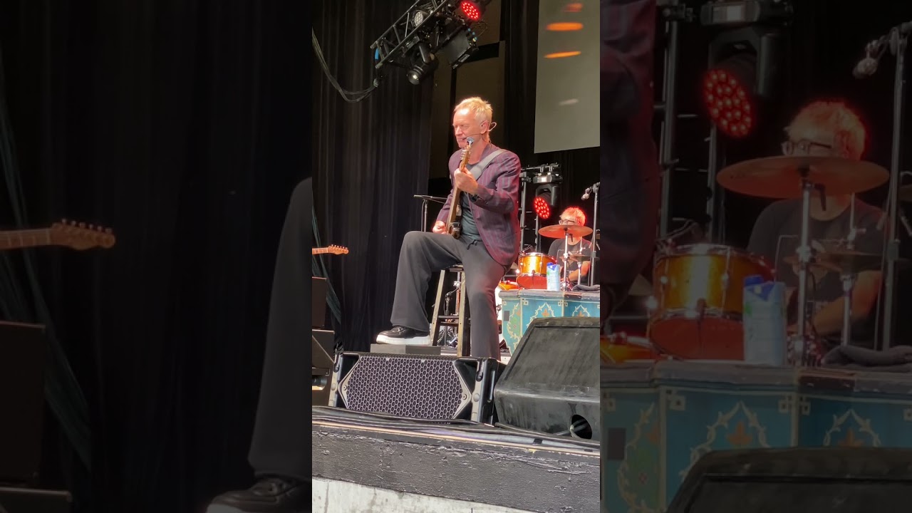 Sting- “Something the Boy Said” - Live sound check - Concord, CA - October 2, 2023