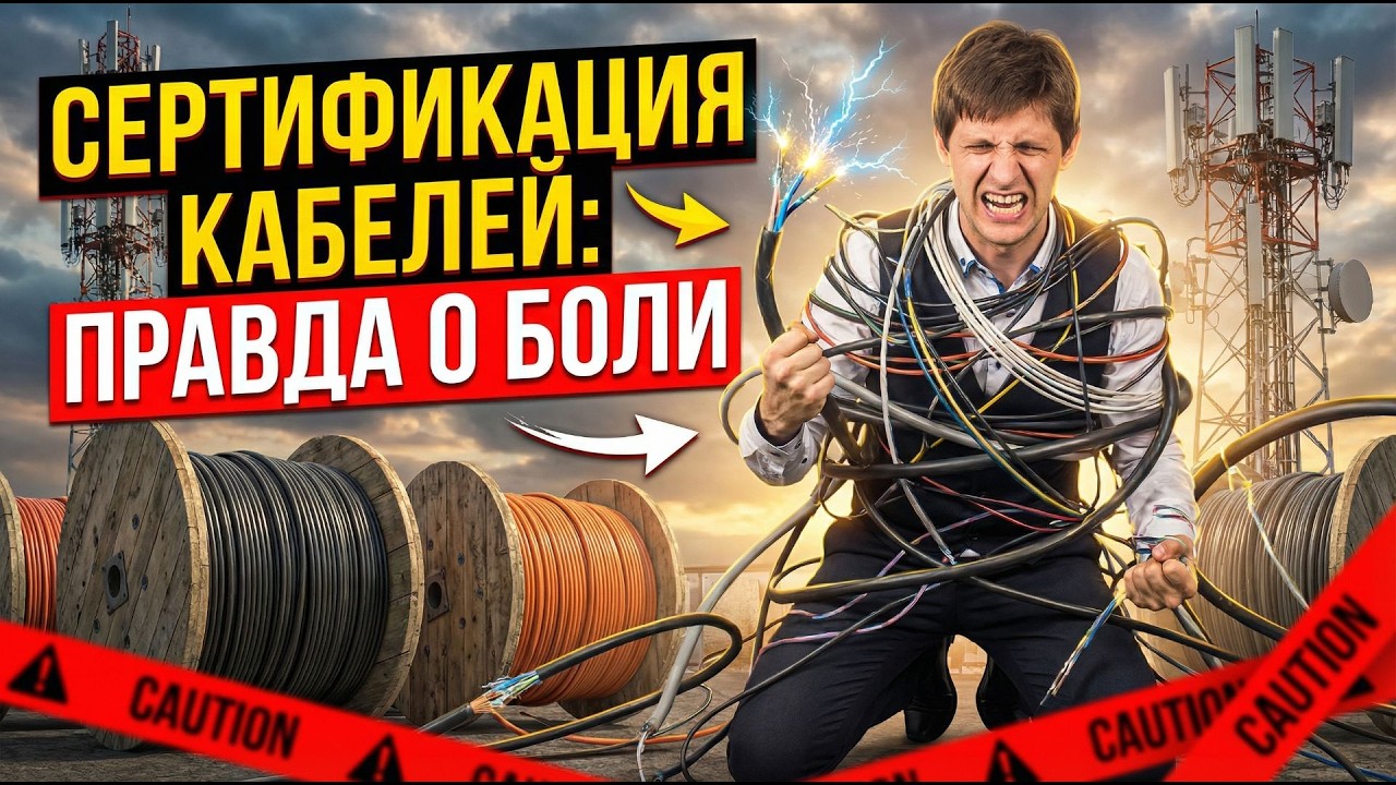 Сертификация связных кабелей. ТРТС 004. Как быть?