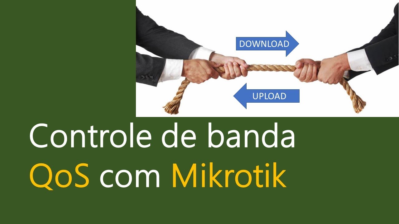 CONFIGURANDO QOS NO MIKROTIK - CONTROLE DE BANDA HTB