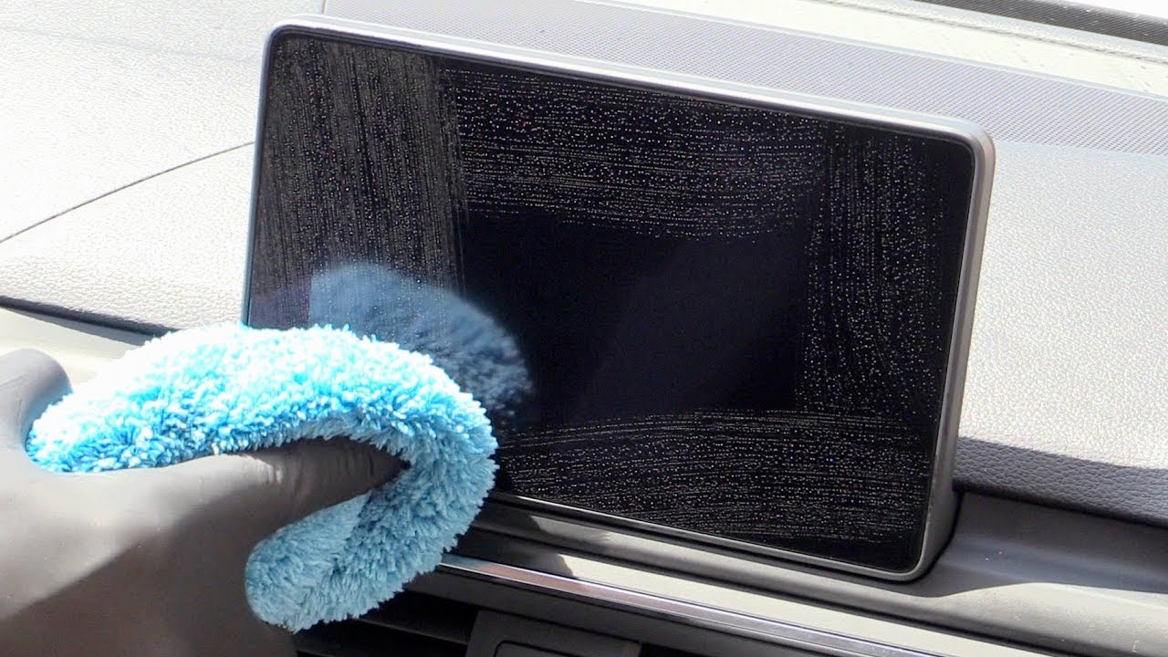 How to Safely Clean an Infotainment Screen